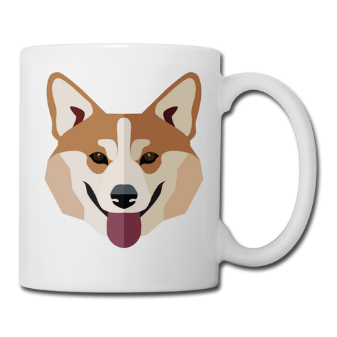 Corgi Coffee/Tea Mug - white